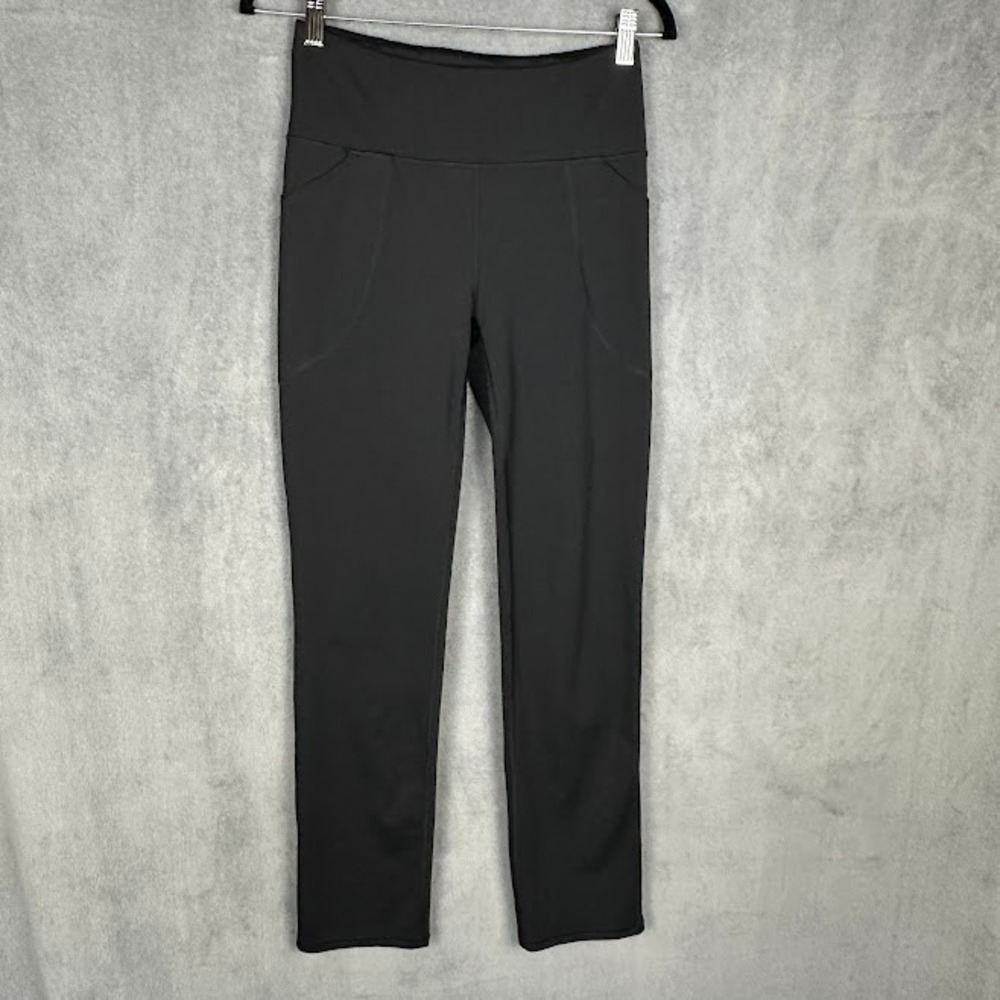 Duluth Pants Womens Small X31 Black NoGA Sculpting Slim Leg Stretch Comfort Hike
